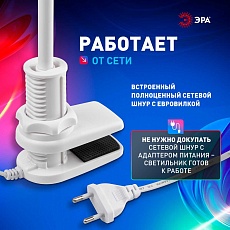 Настольная лампа ЭРА NLED-509-8W-W Б0059841 4