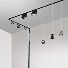 Трековый низковольтный светодиодный светильник Novotech Shino Flum 358400 2
