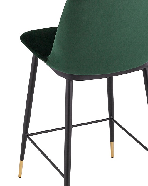 Полубарный стул Stool Group Мелисса велюр зеленый FDC9055C GREEN FUT-73 фото 7