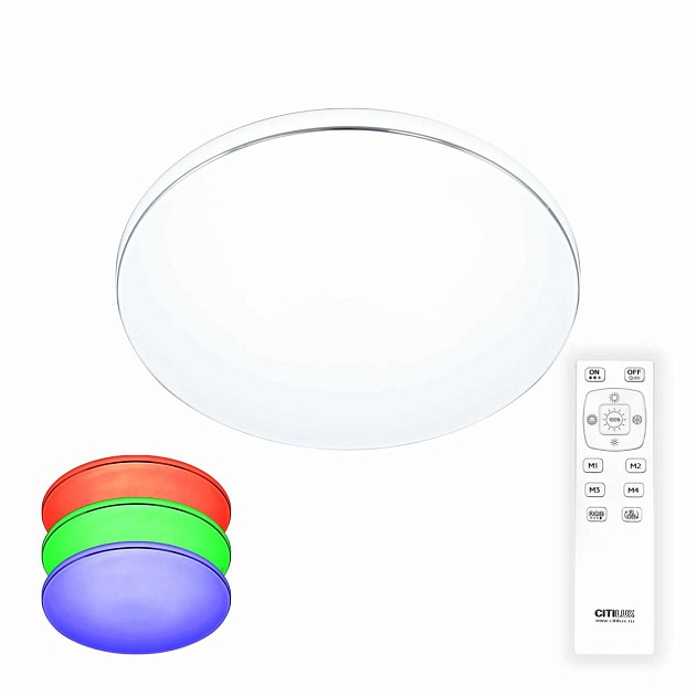 Потолочный светодиодный светильник Citilux Лаконика CL725330G Фото № 1