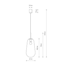 Подвесной светильник Nowodvorski Pear L 7797 1