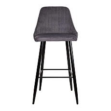 Барный стул AksHome Megan 2 серый, велюр 62510 2