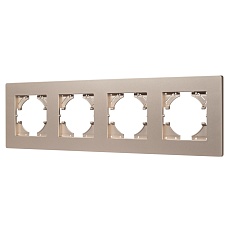 Рамка пластиковая FRM-PERIO-PL-4-GD Arlight 049761