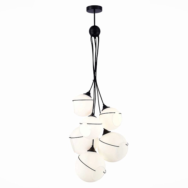 Подвесная люстра Evoluce Satturo SLE103143-06 изображение 1 Подвесная люстра Evoluce Satturo SLE103143-06 Фото № 1