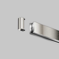 Заглушка торцевая для шинопровода Flarity,1 шт., платина Maytoni Technical FLARITY Accessories for tracks Flarity TRA154EC-PT 1