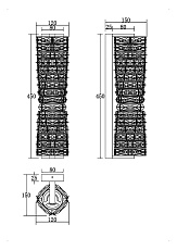 Настенный светодиодный светильник Maytoni Coil MOD125WL-L6CH3K 1