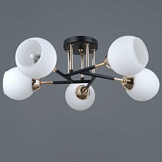 Потолочный светильник ILLUMICO IL0689-5CSQ-24 BK FGD LIBRA 1