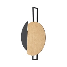 Настенный светильник Nowodvorski Sunset B Natural Wood/Black 10577 4