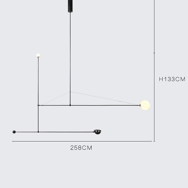 Подвесной светильник Imperium Loft Lines 140825-26 Фото № 3