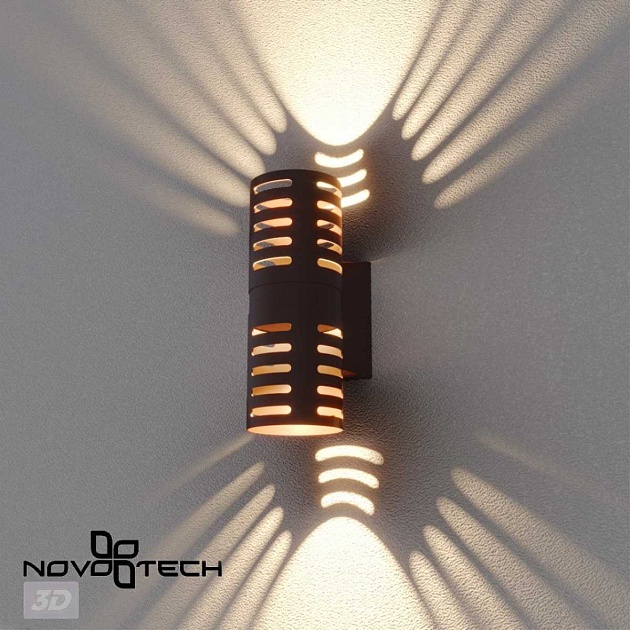 Уличный настенный светильник Novotech Netz Street 359539 Фото № 5