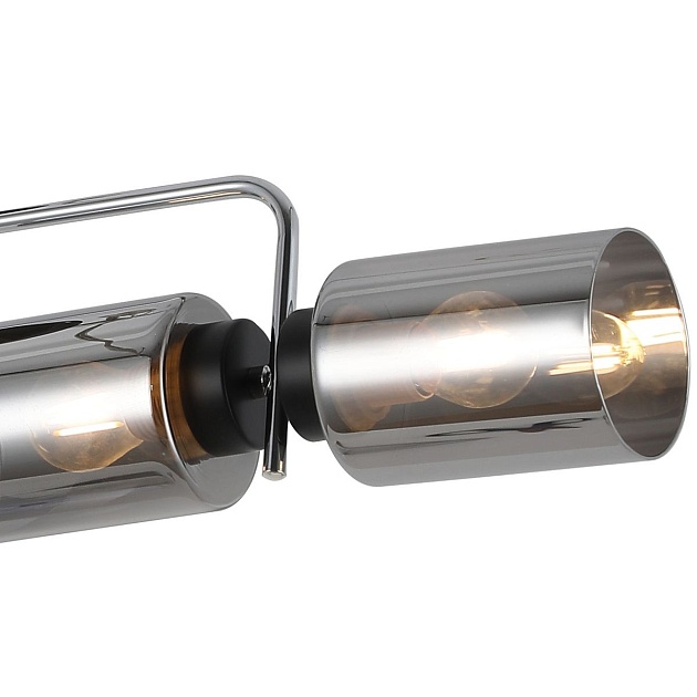 Потолочная люстра Illumico IL8249-4COU-79 BK CR изображение 2 Потолочная люстра Illumico IL8249-4COU-79 BK CR Фото № 2