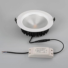 Встраиваемый светодиодный светильник Arlight LTD-187WH-Frost-21W Warm White 110deg 021069 3