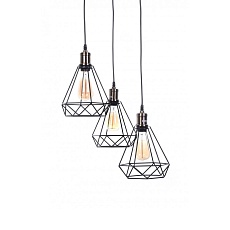 Подвесная люстра Lumina Deco Cobi LDP 11609-3 BK 2