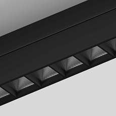 Трековый линейный светильник направленного света Hesby Lighting Skylite Однофазный,342 мм-4000К, 20Вт, чёрный HSBL_0143 1