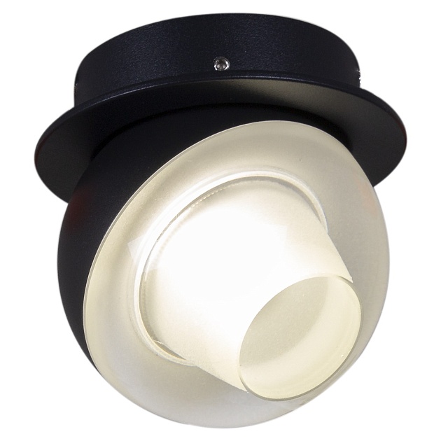 Спот Reluce 84090-9.0-001QR COB8W BK Фото № 1