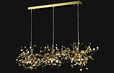 Подвесная люстра Crystal Lux GARDEN SP3х3 L1200 GOLD 3