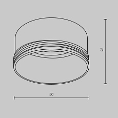 Кольцо декоративное Maytoni Technical Focus RingM-12-W 1