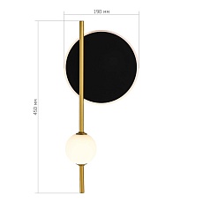 Настенный светодиодный светильник ST Luce DALI SL6507.431.02 3