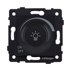 Светорегулятор универсальный 500W, черный матовый Kollinger REA-027BM для Aspekt, Eleganz, Reflex