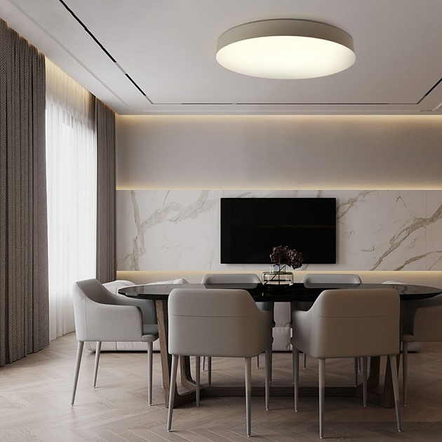 Потолочный светодиодный светильник Feron Simple matte AL6200 48071 изображение 9 Потолочный светодиодный светильник Feron Simple matte AL6200 48071 Фото № 9