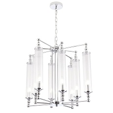 Подвесная люстра Crystal Lux Tomas SP8 D650 Chrome 4