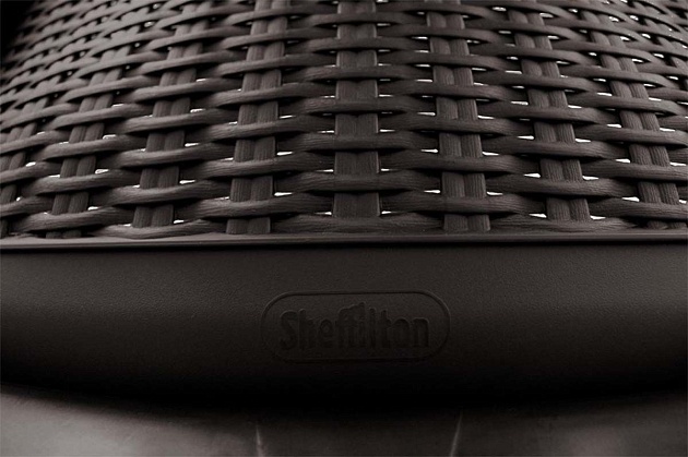 Садовое кресло Sheffilton SHT-S68 черно-коричневый/черный муар 4803229203 фото 2