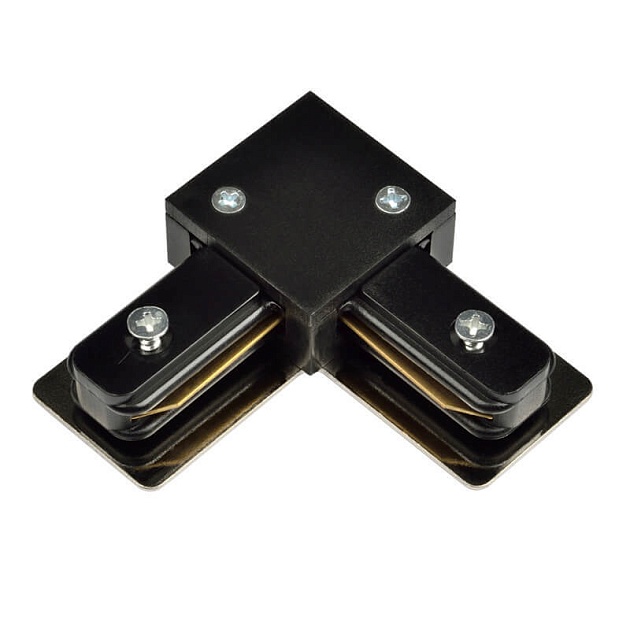 Коннектор L-образный Volpe UBX-Q121 K21 Black 1 Polybag UL-00001280 фото 