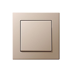 Выключатель одноклавишный Liregus Epsilon шампань 28-3001