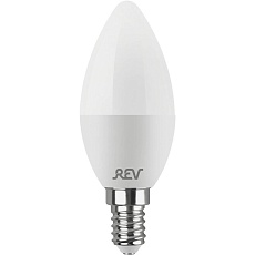 Лампа светодиодная REV C37 Е14 7W 2700K теплый свет свеча 32349 5 1