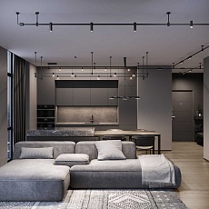 Декоративная стойка двойная Elektrostandard Esthetic Magnetic 85150/00 a065446 3