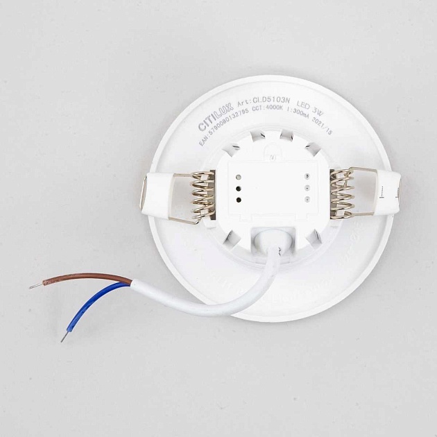 Встраиваемый светодиодный светильник Citilux Кинто CLD5103N Фото № 3