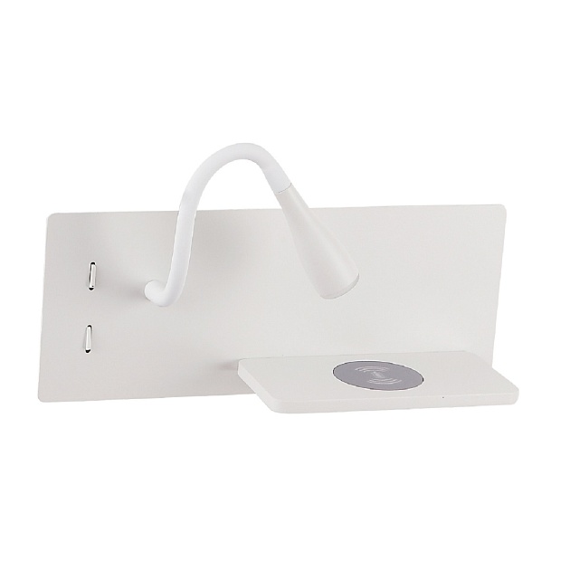 Бра Crystal Lux CLT 217W Qi+USB WH Фото № 1