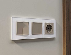 Лицевая панель выключателя AMBRELLA VOLT AP3610 1