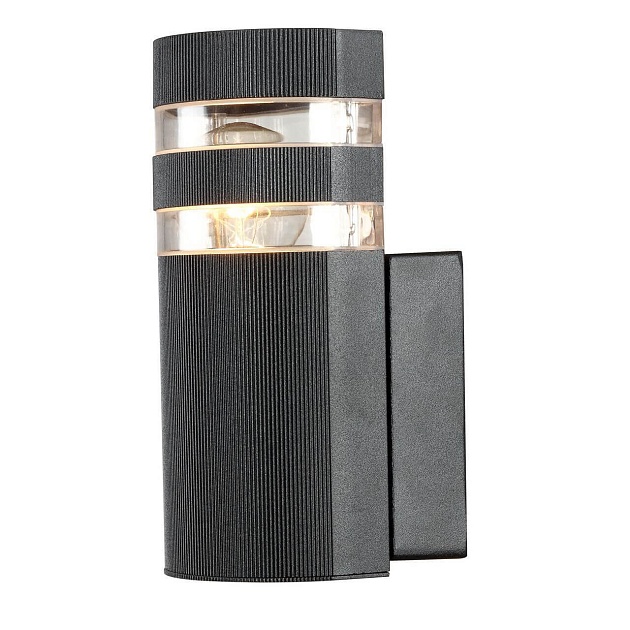 Уличный настенный светильник Arte Lamp Metro A8162AL-1BK Фото № 1