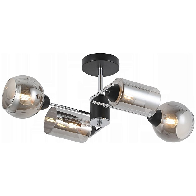 Потолочная люстра Illumico IL8243-4COU-79 BK CR Фото № 1