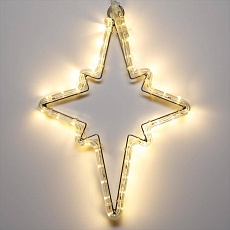 Светодиодная фигура Ardecoled Звездочка ARD-Star-M3-380X250-36Led Warm 025314 3