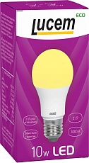 Лампа светодиодная Lucem E27 10W 4000K матовая FLLBL102740L 1