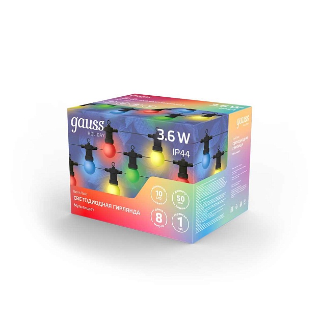 Светодиодная гирлянда белт-лайт Gauss Holiday HL060 Фото № 6