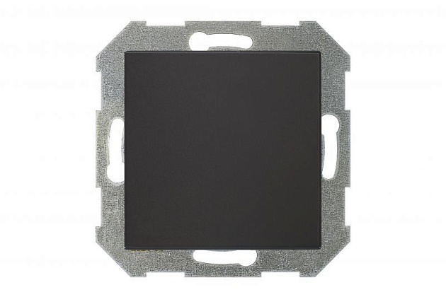 Выключатель одноклавишный Liregus Retro черный матовый 29-203 Фото № 4