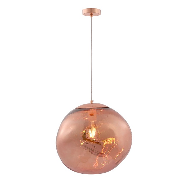 Подвесной светильник Crystal Lux Malaga SP1 D360 Cooper изображение 1 Подвесной светильник Crystal Lux Malaga SP1 D360 Cooper Фото № 1