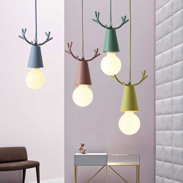 Подвесной светильник Imperium Loft Deer One 178108-26 Фото № 13