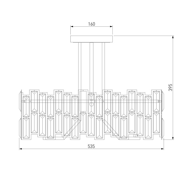 Потолочная люстра Bogates Zolletta 339/5 Strotskis Smart Фото № 5