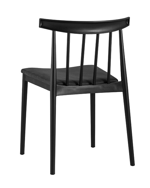 Кухонный стул Stool Group Ranch с мягким сиденьем черный 8305 black Фото № 5