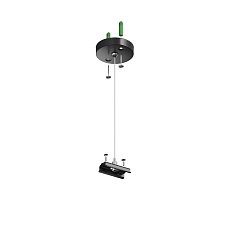 Подвесное крепление для шинопровода Denkirs Smart Base TR2106-BK 2