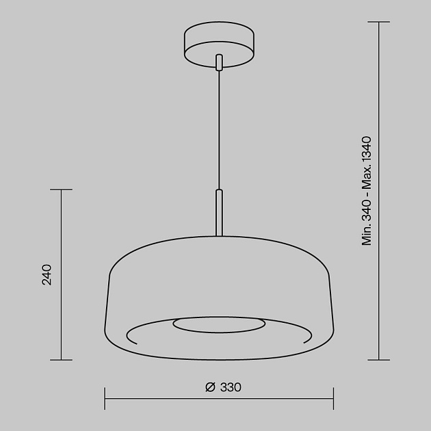 Подвесной светодиодный светильник Maytoni Madmen MOD127PL-L6AM изображение 2 Подвесной светодиодный светильник Maytoni Madmen MOD127PL-L6AM Фото № 2