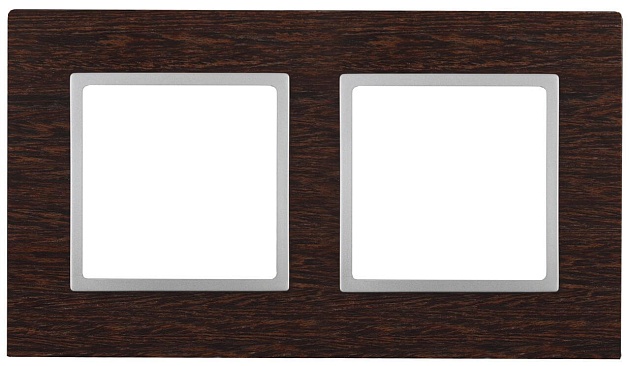 Рамка 2-постовая ЭРА Elegance 14-5302-10 Б0034575 Фото № 1