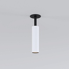 Встраиваемый светодиодный спот Elektrostandard Diffe 25040/Led белый/черный a058228 1