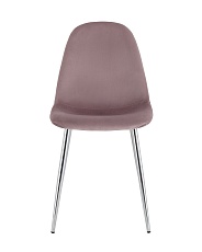 Кухонный стул Stool Group Валенсия SN велюр розовый хромированные ножки OS-001L HLR-25 sl 1
