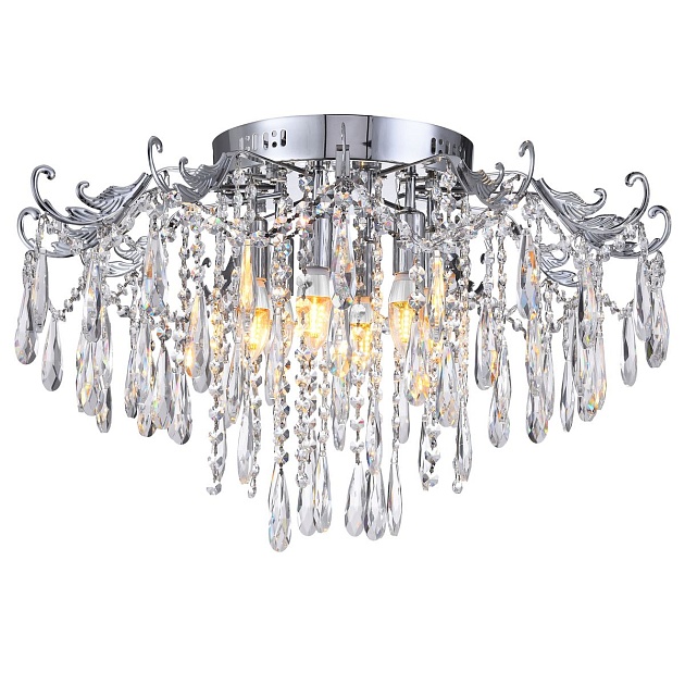 Потолочная люстра Natali Kovaltseva Gioconda 81431/6C Chrome Фото № 1