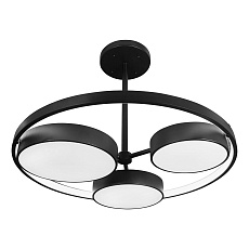 Подвесная светодиодная люстра iLedex Demure 9123-1070-X-T BK 1